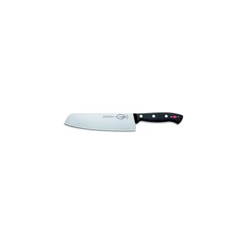 Billig Usuba Gemüsemesser, Klingenlänge 18 cm, schwarzer Griff mit Nieten, Serie Superior